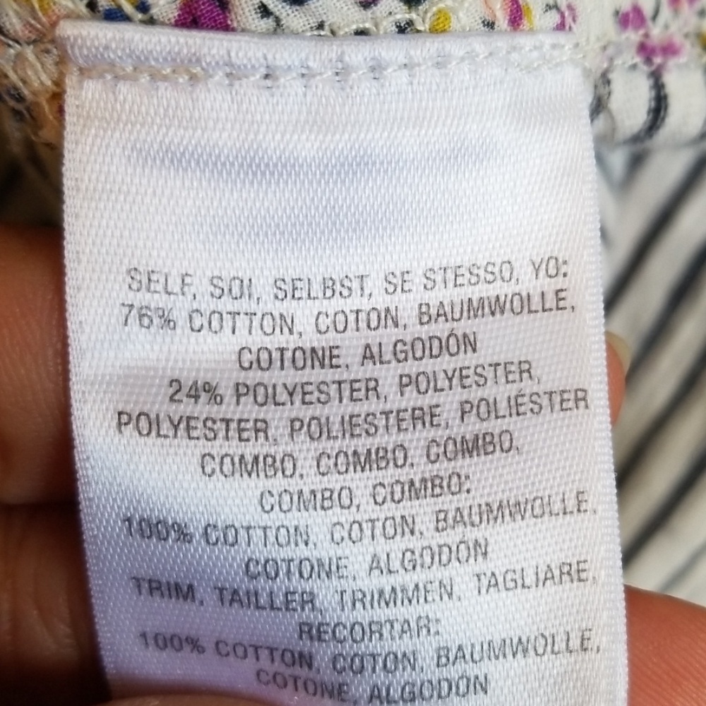 Anthropologie Postmark Striped Shirt sz Sml - Picture 5 of 5
